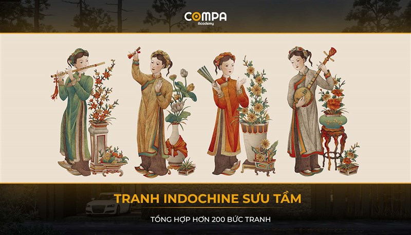 TRANH INDOCHINE SƯU TẦM