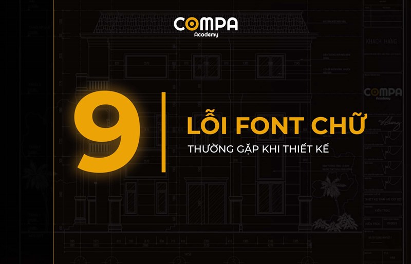 FONT CHỮ PHỔ BIẾN TRONG THIẾT KẾ