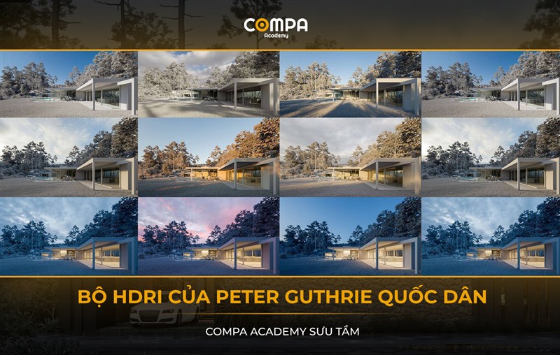 COMPA ACADEMY SHARE TẶNG BỘ HDRI CỦA PETER GUTHRIE QUỐC DÂN  