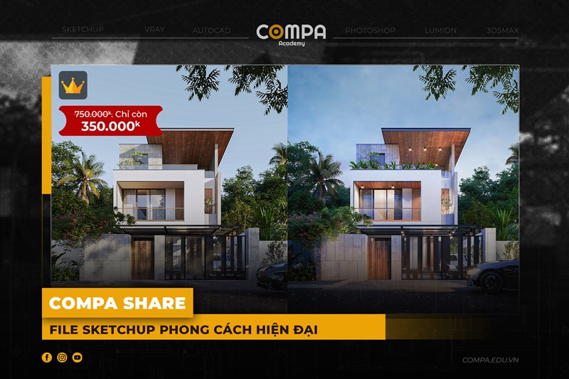 COMPA ACADEMY SHARE FULL FILE PHONG CÁCH HIỆN ĐẠI 