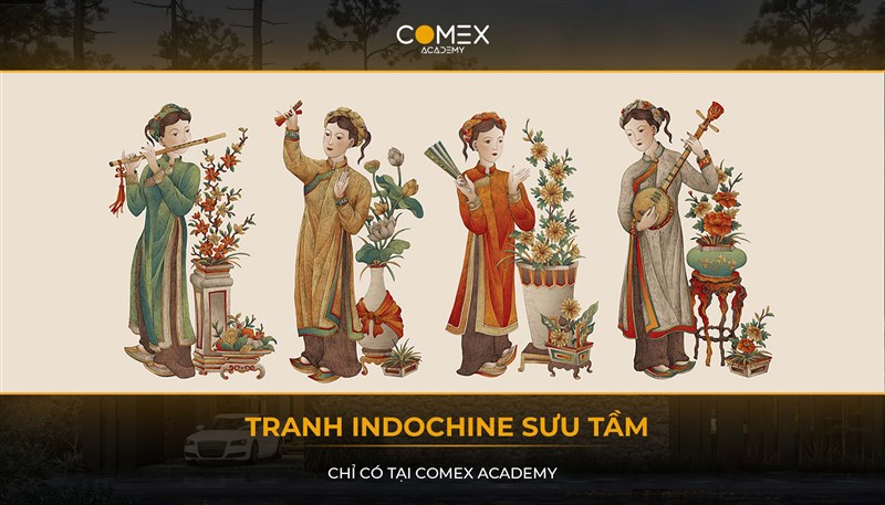 TRANH INDOCHINE SƯU TẦM