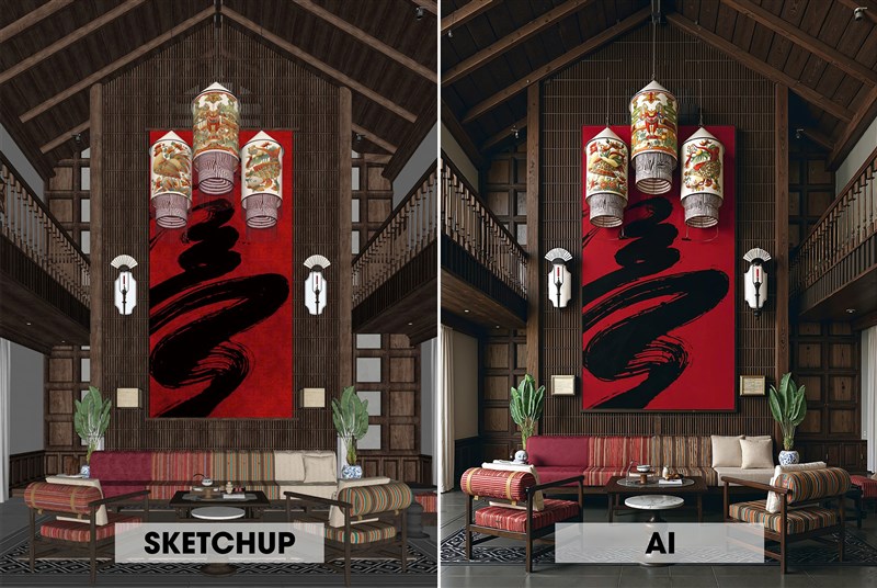 𝐒𝐊𝐄𝐓𝐂𝐇𝐔𝐏 + 𝐀𝐈: 1 PHÚT CHO RA ẢNH NHƯ THẬT 
