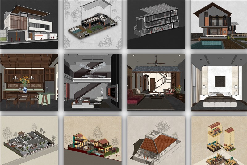 TRUNG TÂM TOP 1 VỀ ĐÀO TẠO KỸ NĂNG THIẾT KẾ VỚI SKETCHUP + VRAY
